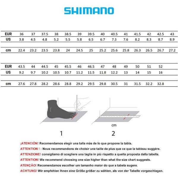 Shimano Sh-XC702 Mountain Cycling Shoes Black