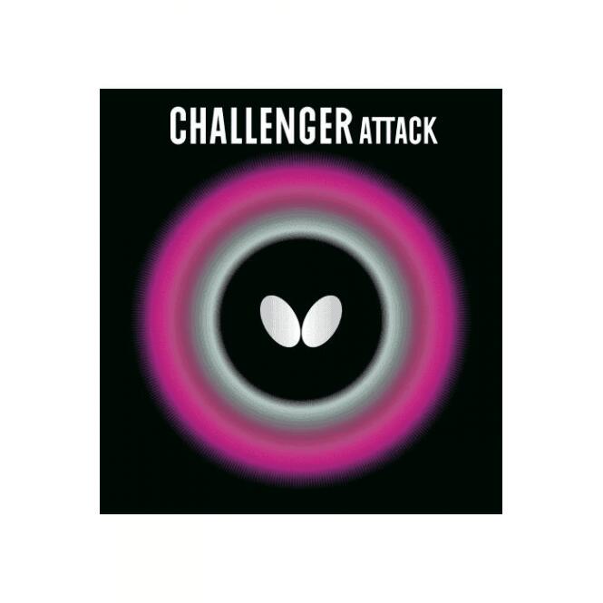 BUTTERFLY Butterfly Challenger Attack Table Tennis Rubber RED 2.1MM