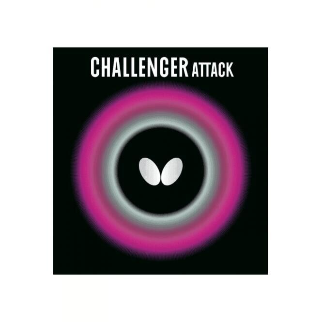 BUTTERFLY Butterfly Challenger Attack Table Tennis Rubber RED 2.1MM