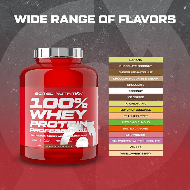 100% Whey Protein Professional - 2350g Nuevo Chocolate da Scitec Nutrition