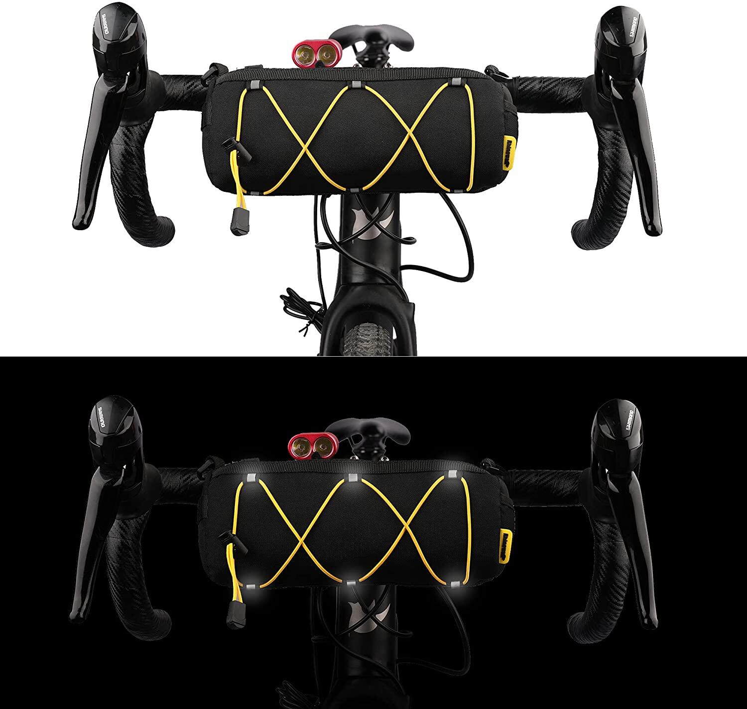 Sakwa rowerowa na kierownicę Rhinowalk RK9103 4/5