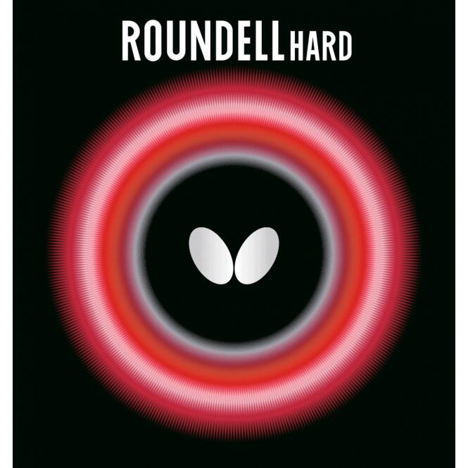 BUTTERFLY Butterfly Roundell Hard Table Tennis Rubber RED 2.1MM