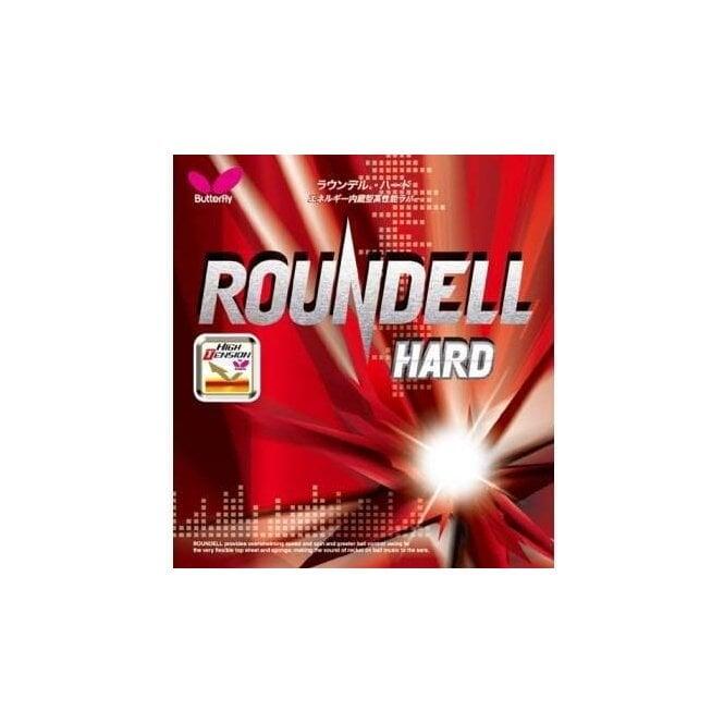 Butterfly Roundell Hard Table Tennis Rubber RED 2.1MM 2/2
