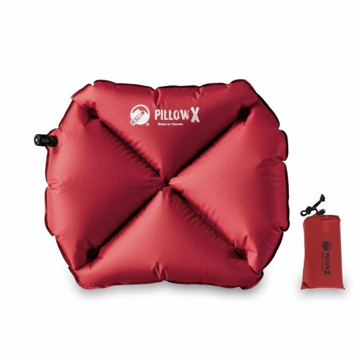 Nadmuchiwana poduszka z systemem podparcia głowy Klymit pillow X