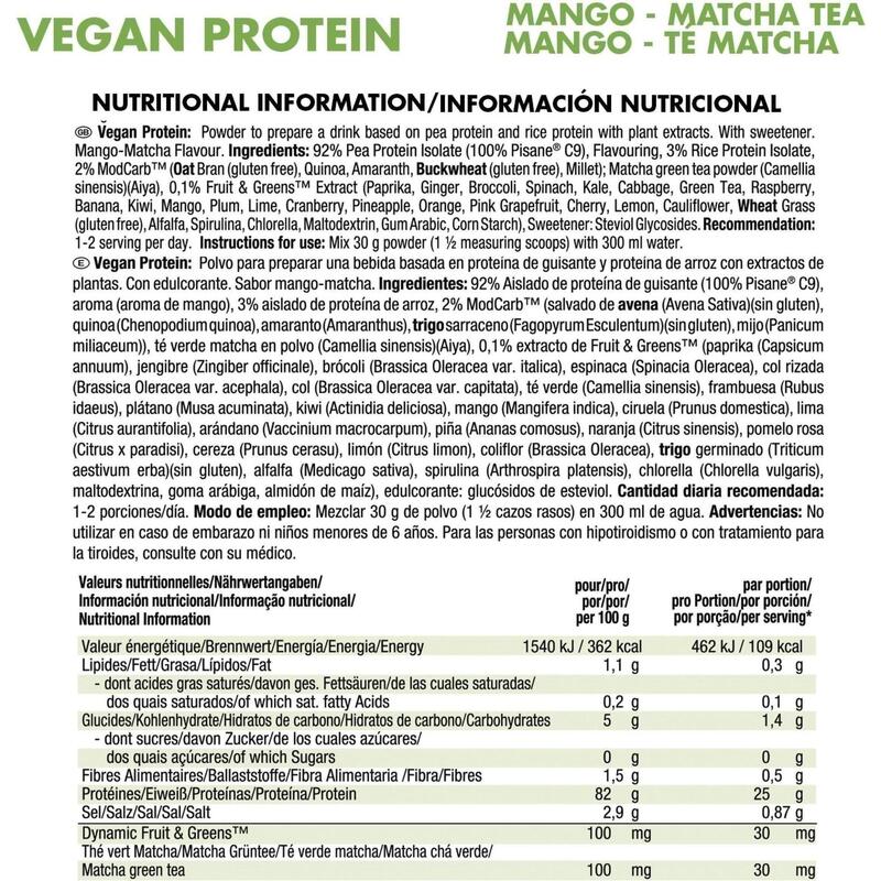 Proteína Vegan 750g triathlon Weider