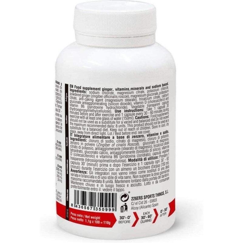 COMPLEMENTO ALIMENTICIO SUB-9 SALTS ELECTROLYTES 100UD SABOR JENGIBRE