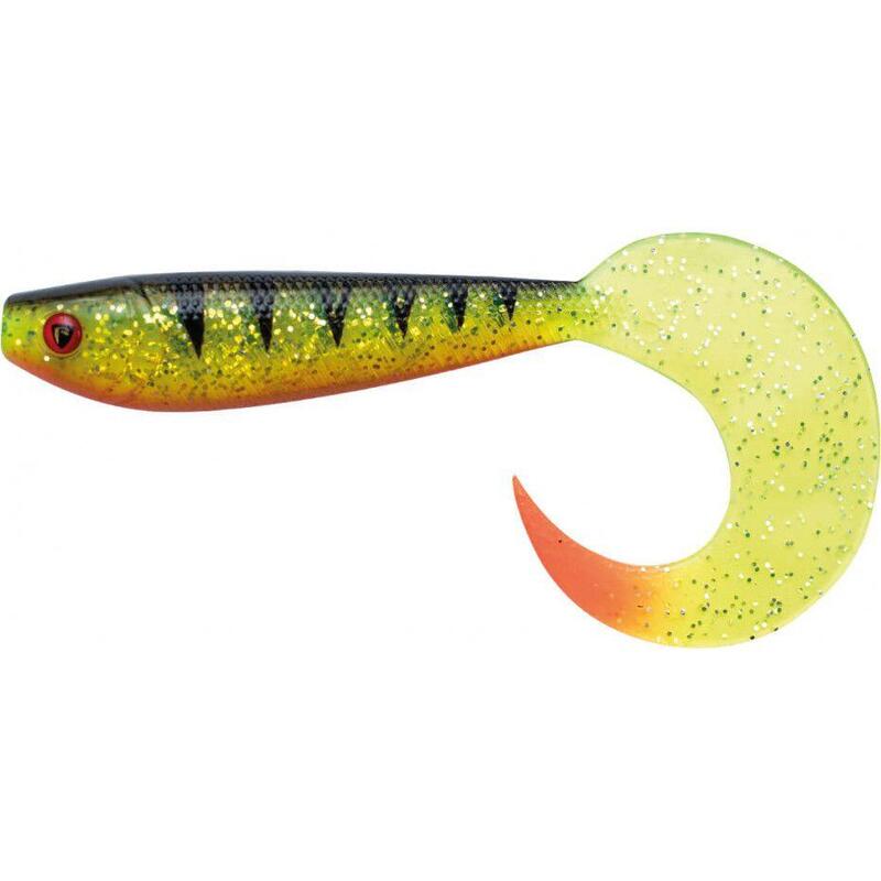 Leurre souple Fox Rage Pro Grub 10cm (Perch UV)