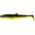 Leurre Souple Westin Bullteez Shadtail 9,5cm (Black Chartreuse)