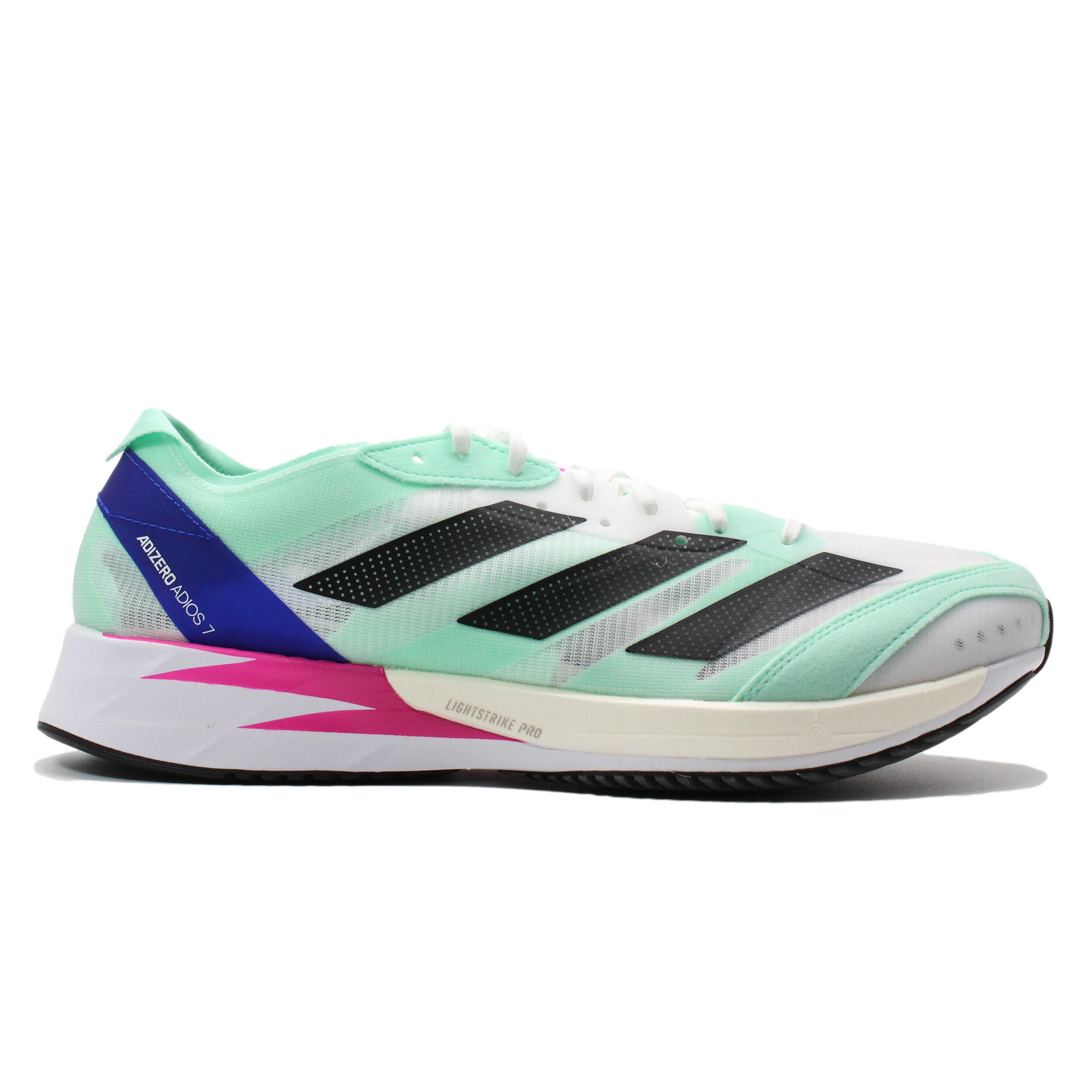 Scarpa da Running Uomo Adios 7 Bianco Viola Verde |  Adidas