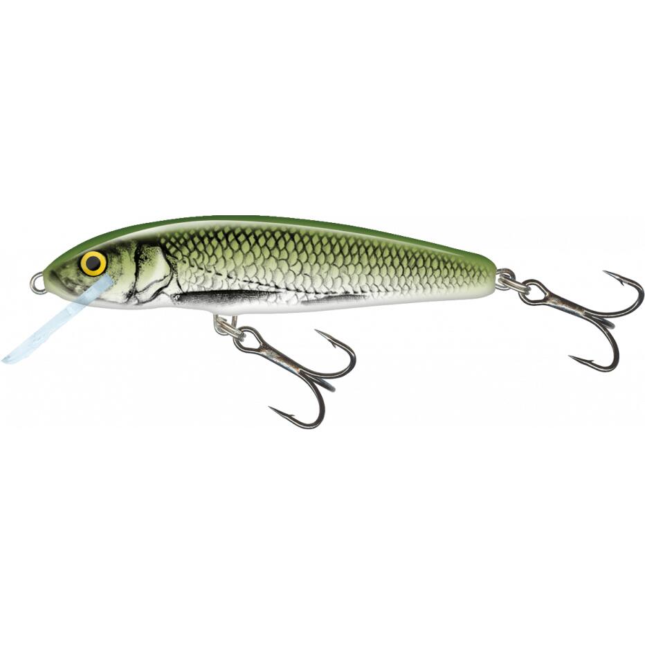 Salmo - Poisson Nageur Salmo Minnow (m6f - Olive Bleak) - Poisson Nageur - Vert - Taille Unique - Decathlon