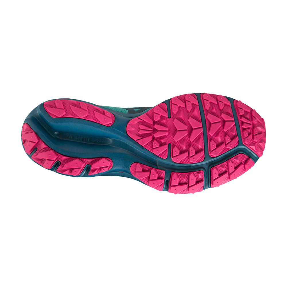 Scarpa da Running Donna Wave Rider TT Verde 2/5