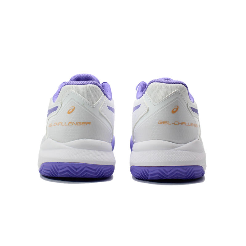 Asics Gel-challenger 13 Clay Blanco Y Morado Mujer 1042a165-104