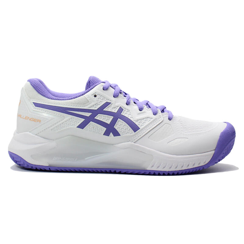 Asics Gel-challenger 13 Clay Blanco Y Morado Mujer 1042a165-104