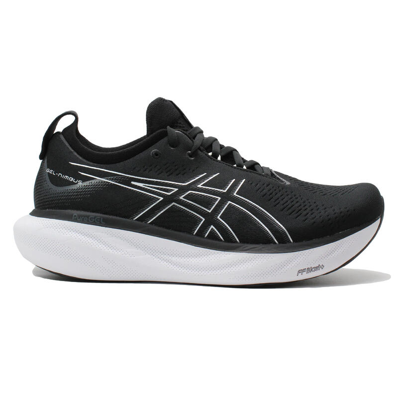 Scarpa da Running Uomo Nimbus 25 Nero Argento