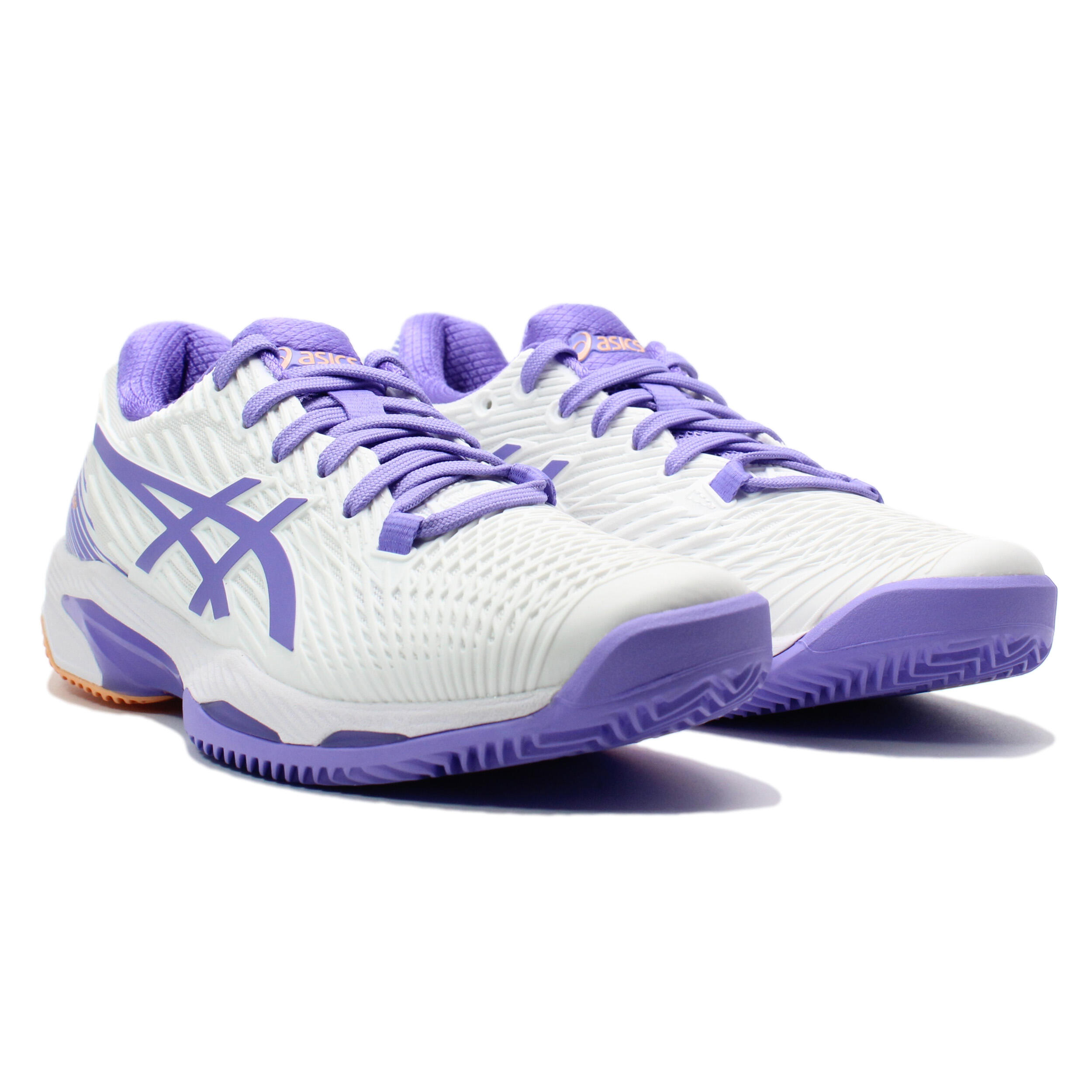Chaussures Femme Asics Solution Speed Ff 2 Clay 1042a134-104 Violettes 4/5
