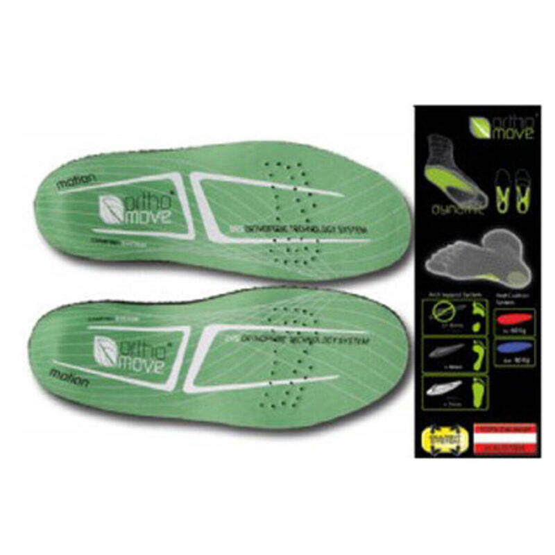 Motion Cool Adult Insole - Black/Green