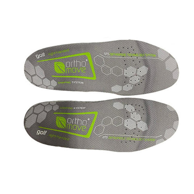 Adult Golf Silver Insoles (For Right Hander) - Black