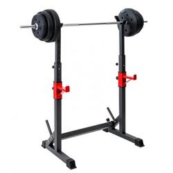 Rack Réglable Squat Noir Fitness Tech