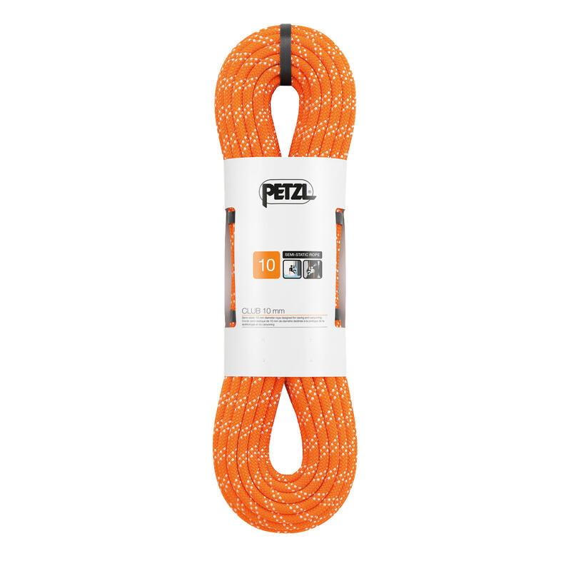 CORDA ESPELEOLOGIA SEMI-ESTÁTICA PETZL "CLUB 10" (60m)