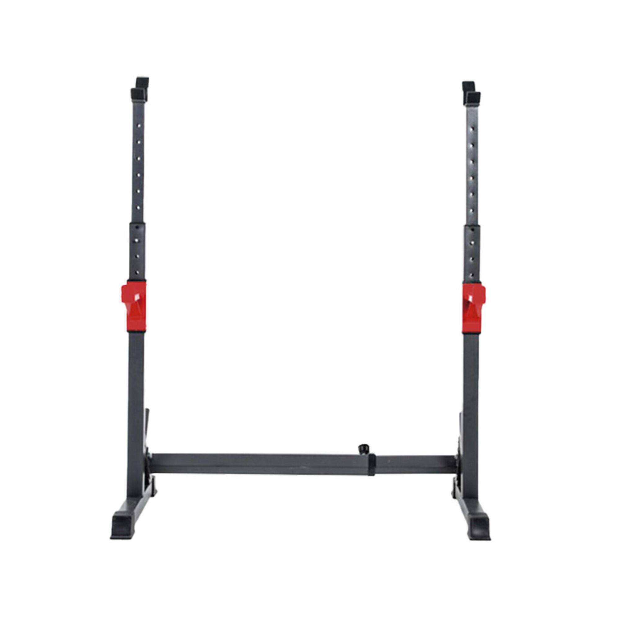 Rack Réglable Squat Noir Fitness Tech 3/4