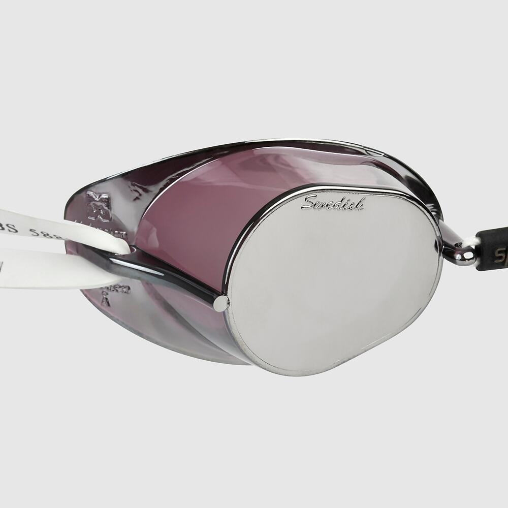 Óculos de Natação Speedo Suecos Prateados Espelhados 3/4