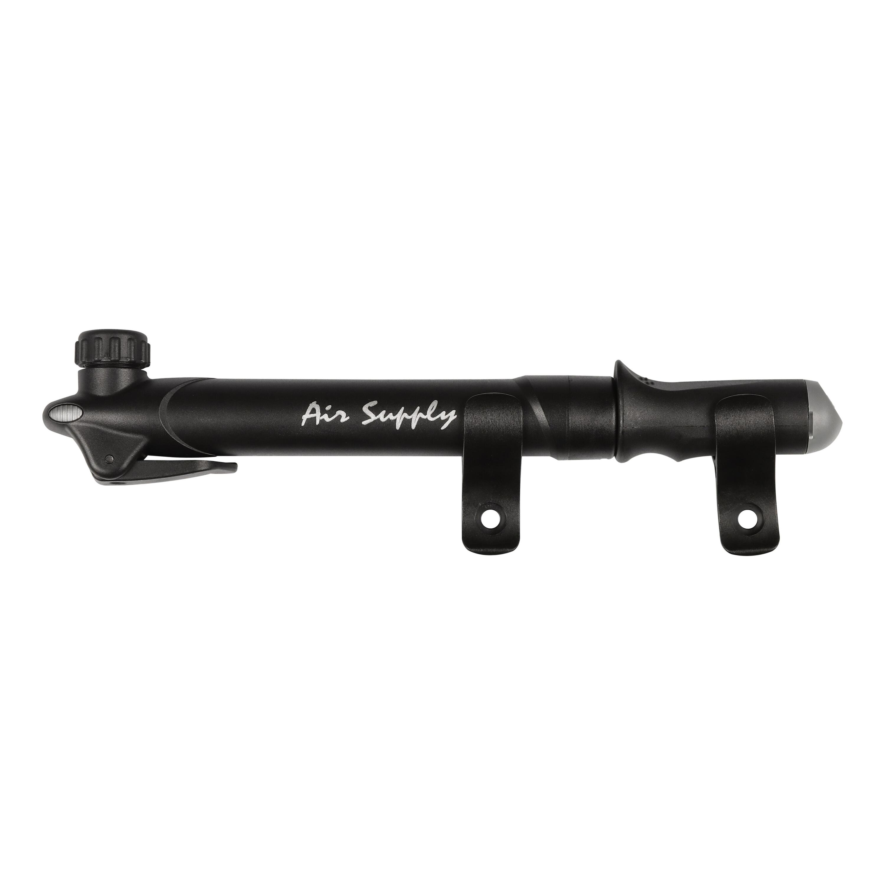 Pompe à Vélo Manuelle en Plastique GIYO 26 cm Noir 2/3