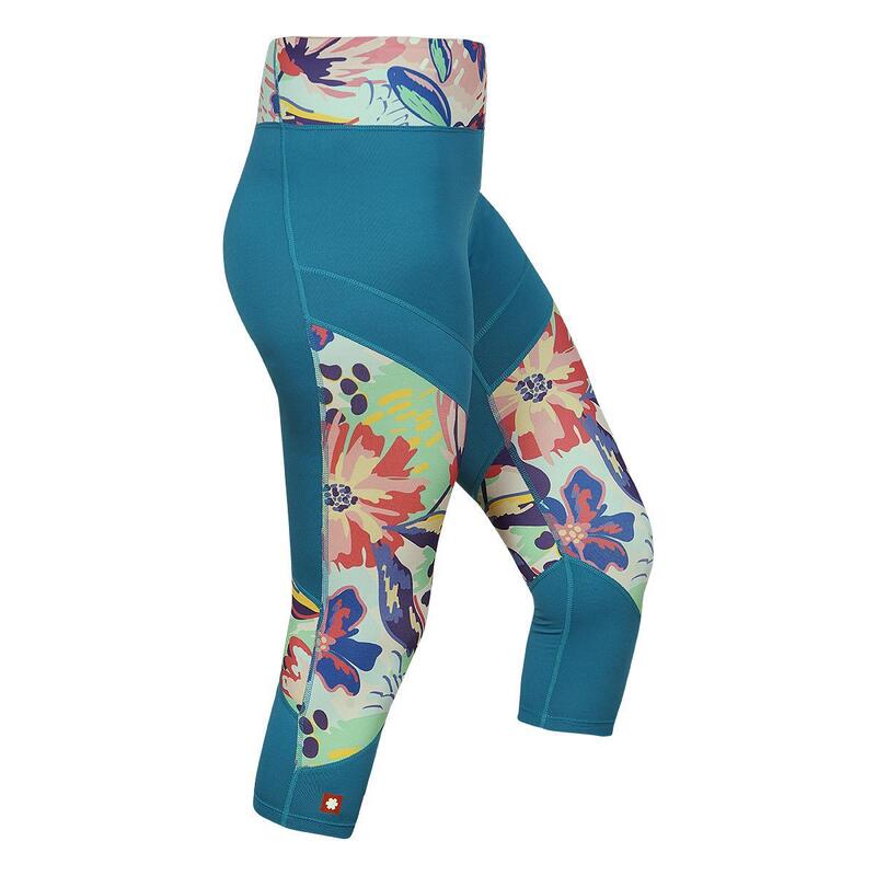 Leggings Frau Ocun Rhea 3/4 bleu