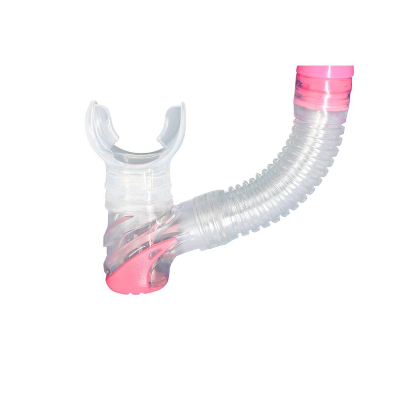 Tuba de Natation avec Support pour Masque INDIGO 40cm