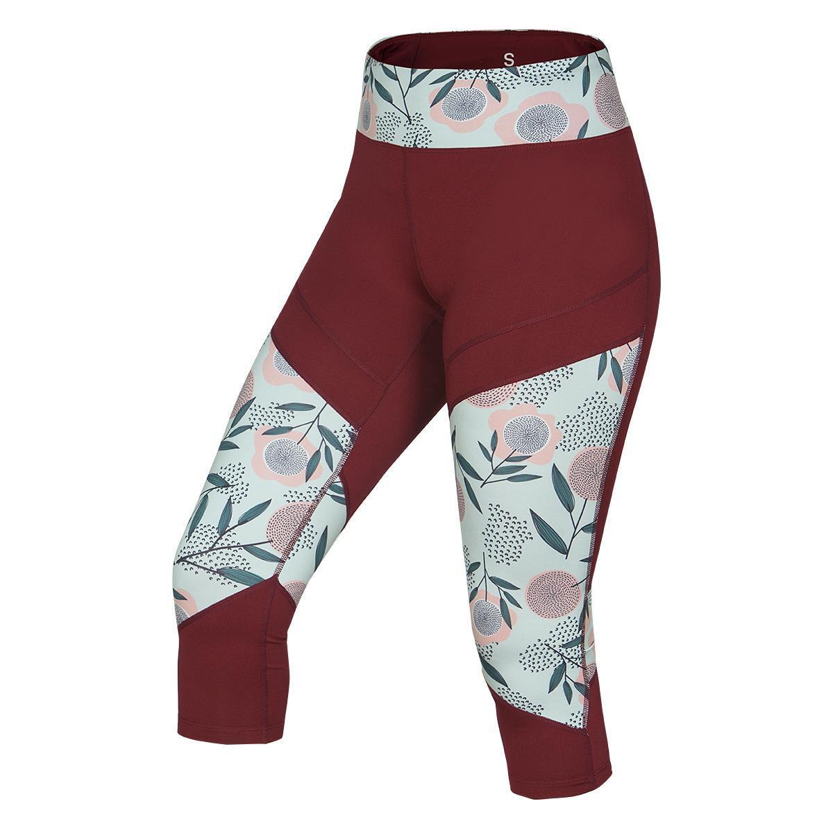 OCUN Leggings donna Ocun Rhea 3/4 wine