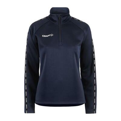 Sweatshirt 1/2 rits vrouw craft squad 2.0