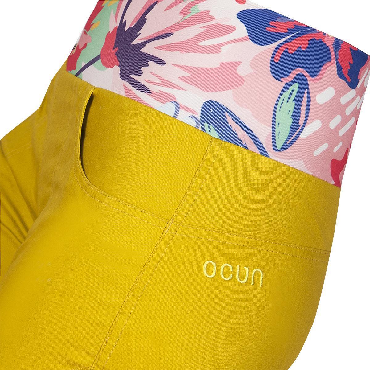 Short femme Ocun Sansa yellow 5/7