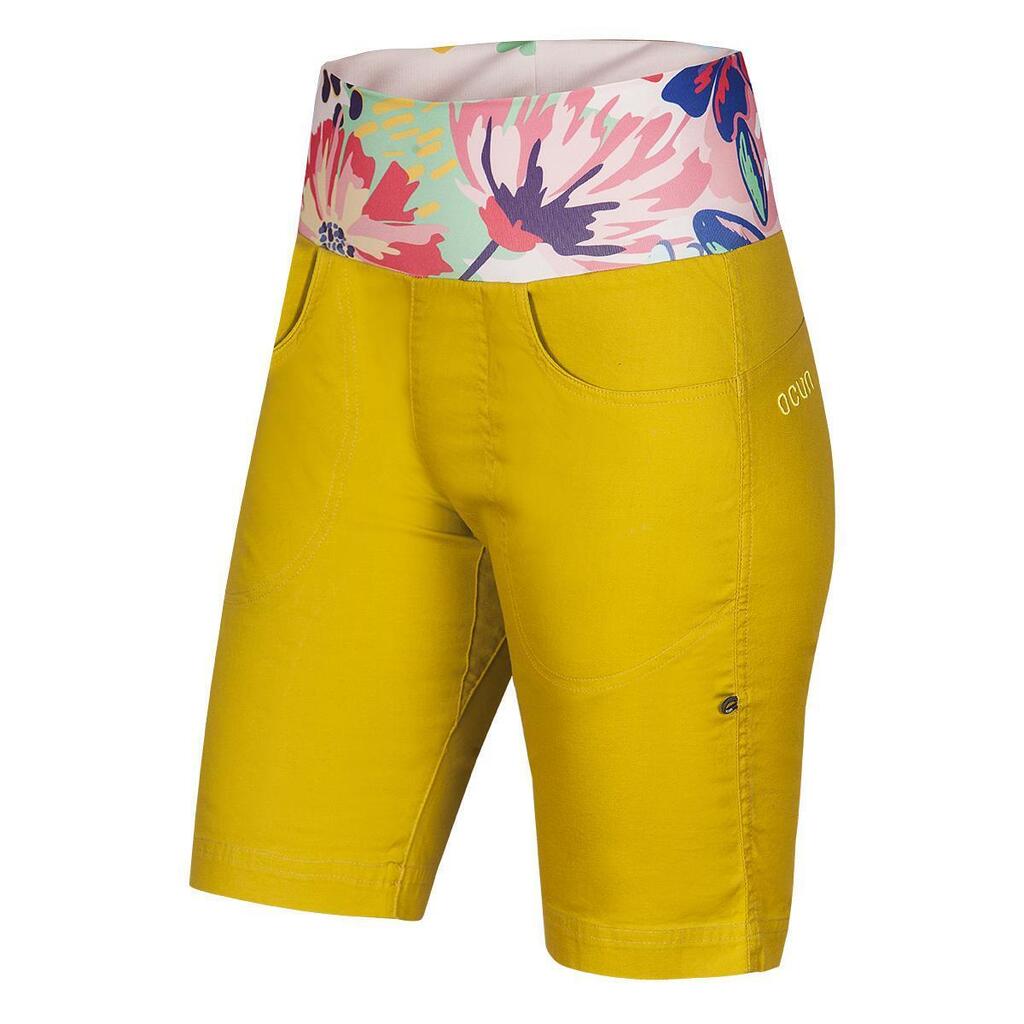 Women's shorts Ocun Sansa yellow