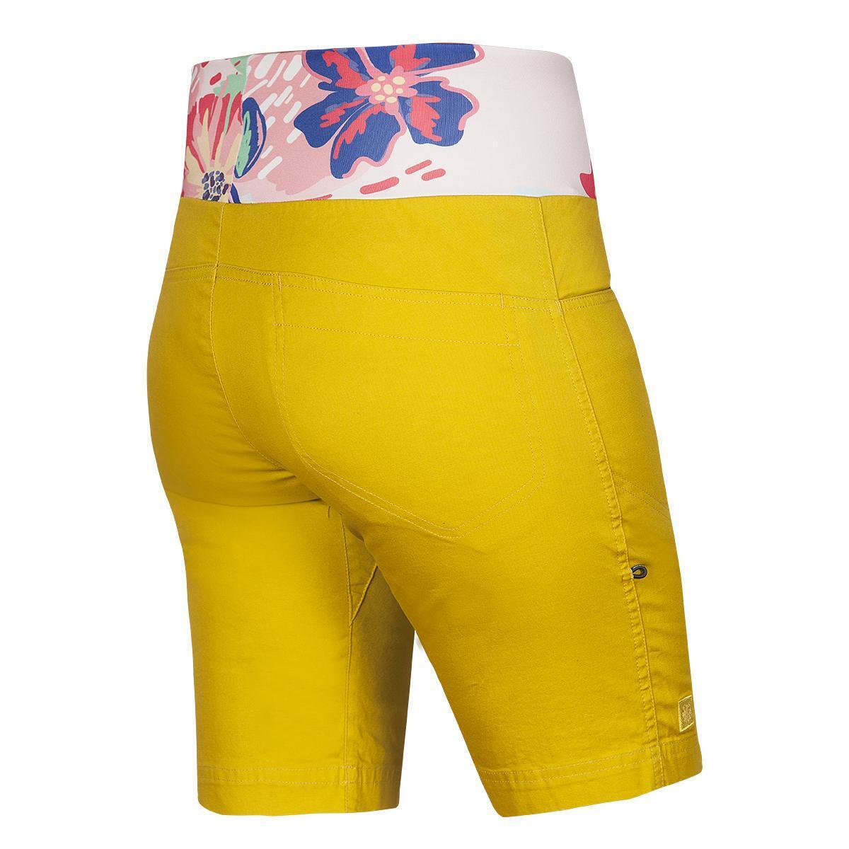 Short femme Ocun Sansa yellow 2/7