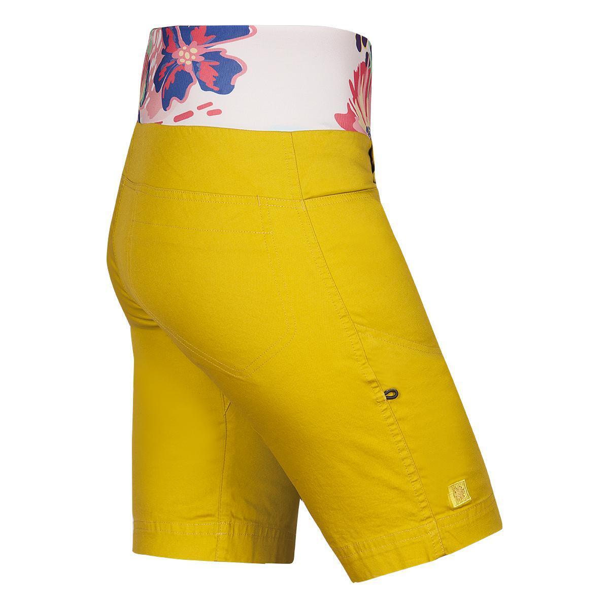 Short femme Ocun Sansa yellow 3/7