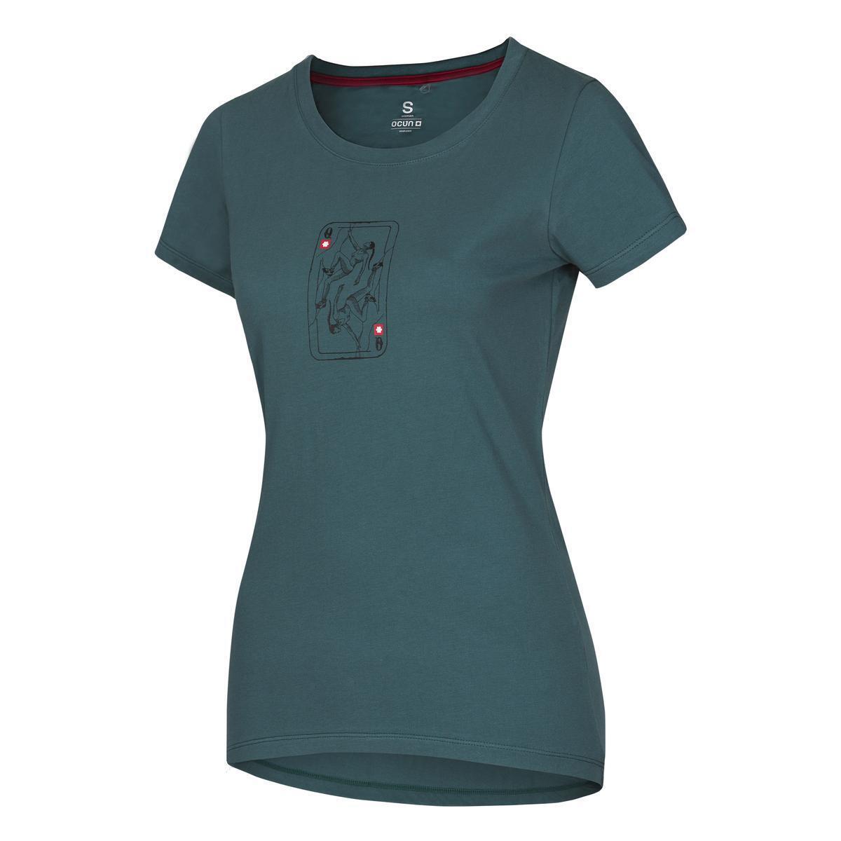 OCUN T-Shirt Damen Ocun Classic T petrol