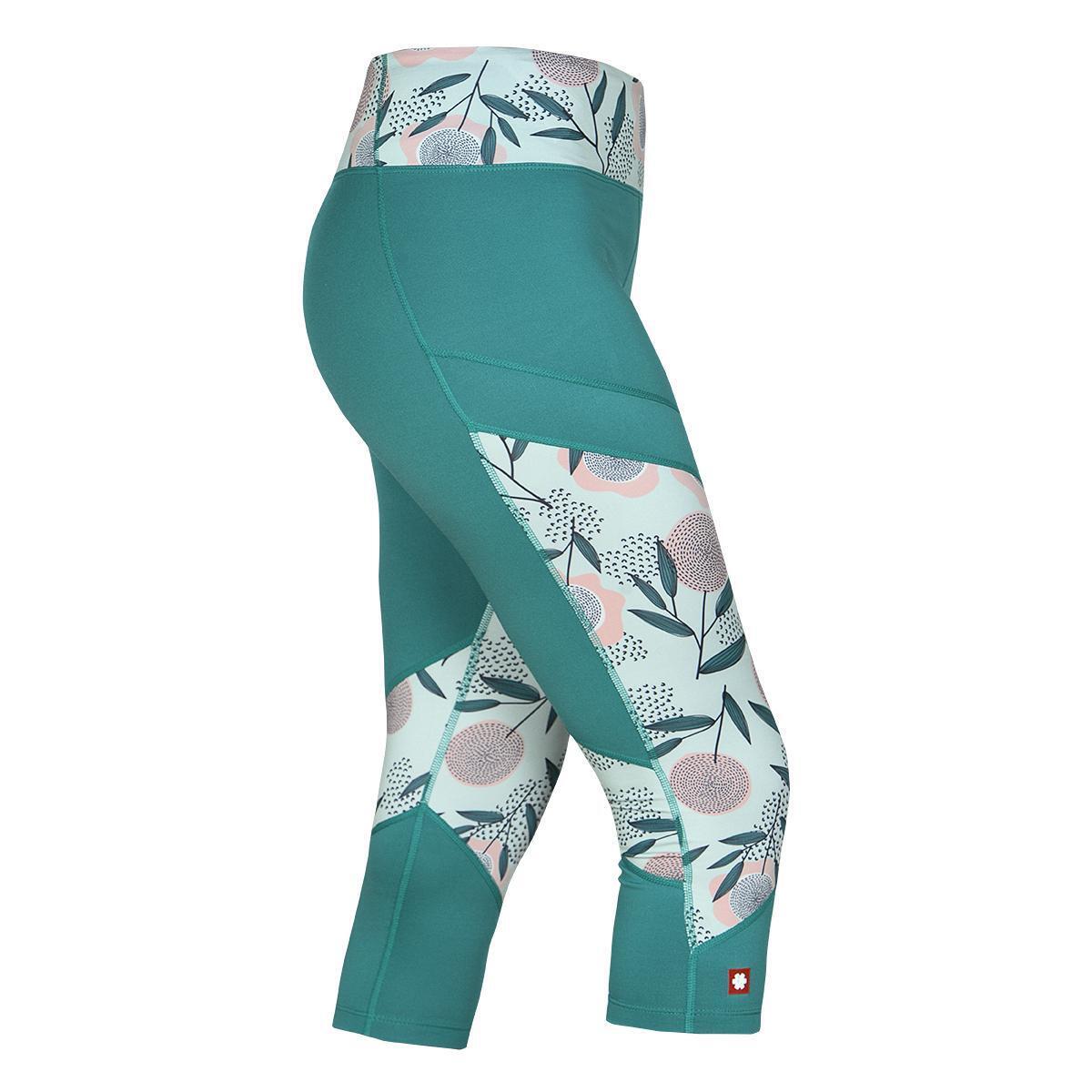 Legging femme Ocun Rhea 3/4 green 4/6