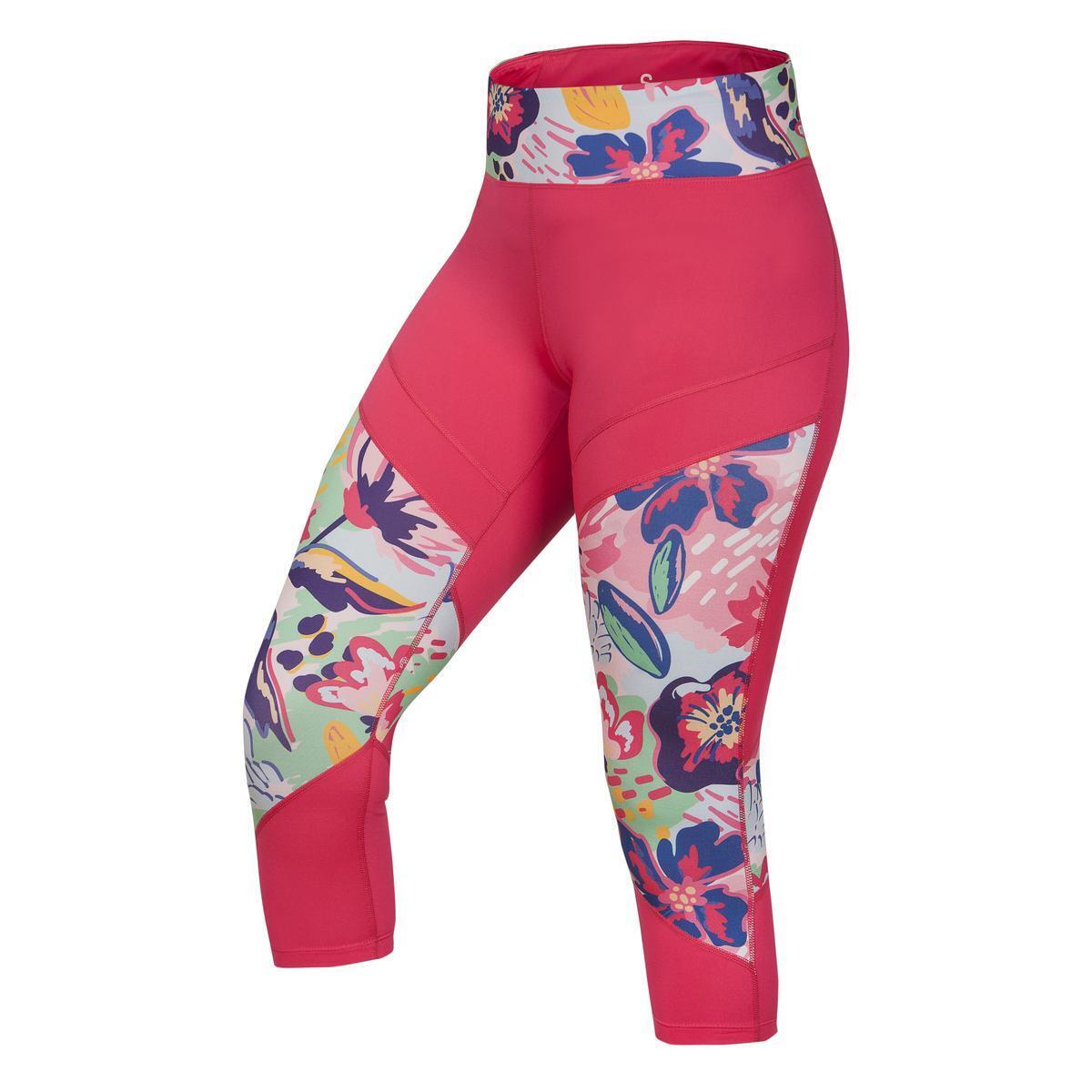 Ocun - Legging Femme Ocun Rhea 3/4 Pink - Legging - Rose - 40 M - Decathlon