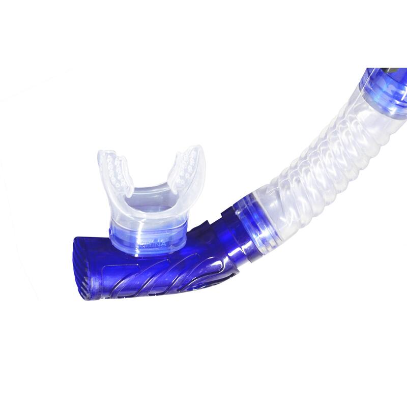 Tuba de Natation avec Support pour Masque INDIGO 40cm
