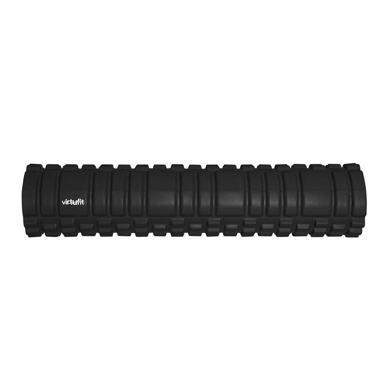 Foam Roller - Grid Foam Roller massage roller - 62 cm - Zwart