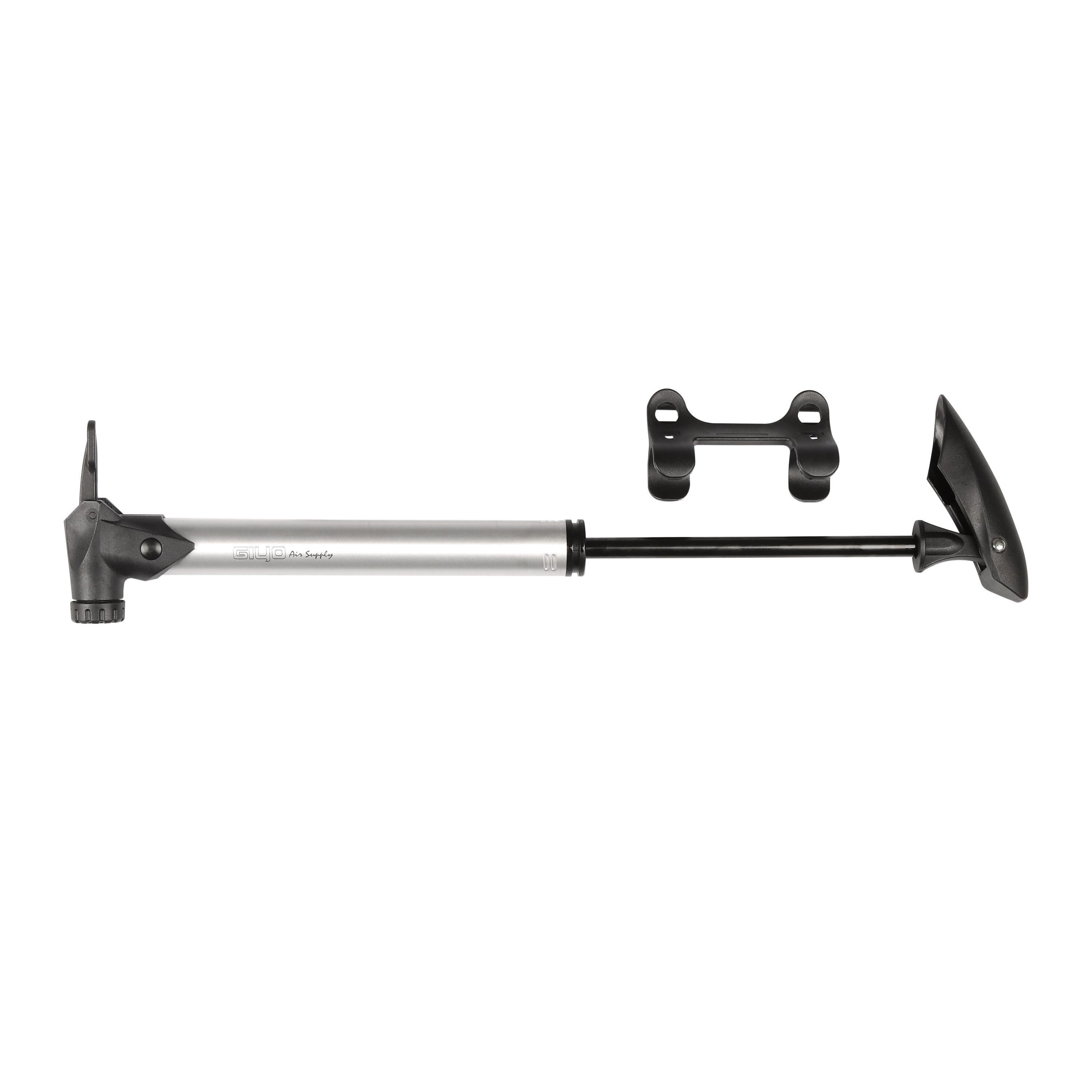 Handmatige Fietspomp Aluminium GIYO 28 cm Zwart 3/3