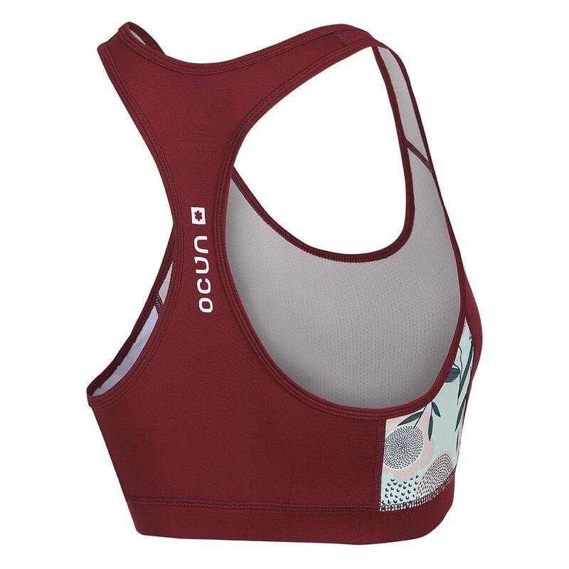 Damen-Sport-BH Ocun Misty wine