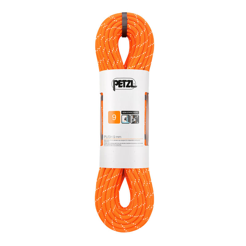 CORDA ESPELEOLOGIA SEMI-ESTÁTICA PETZL "PUSH 9.0" (60m)