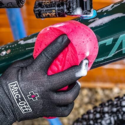 Éponge Muc-Off – éponge Qui Gonfle – Pour Nettoyage Vélo, Moto, Surf – Rose, Douce Et Absorbante