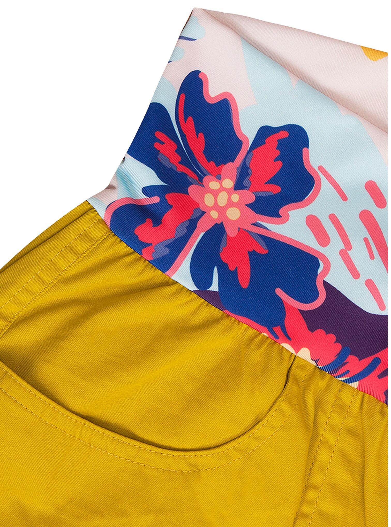 Pantaloni da donna Ocun Sansa yellow 5/7