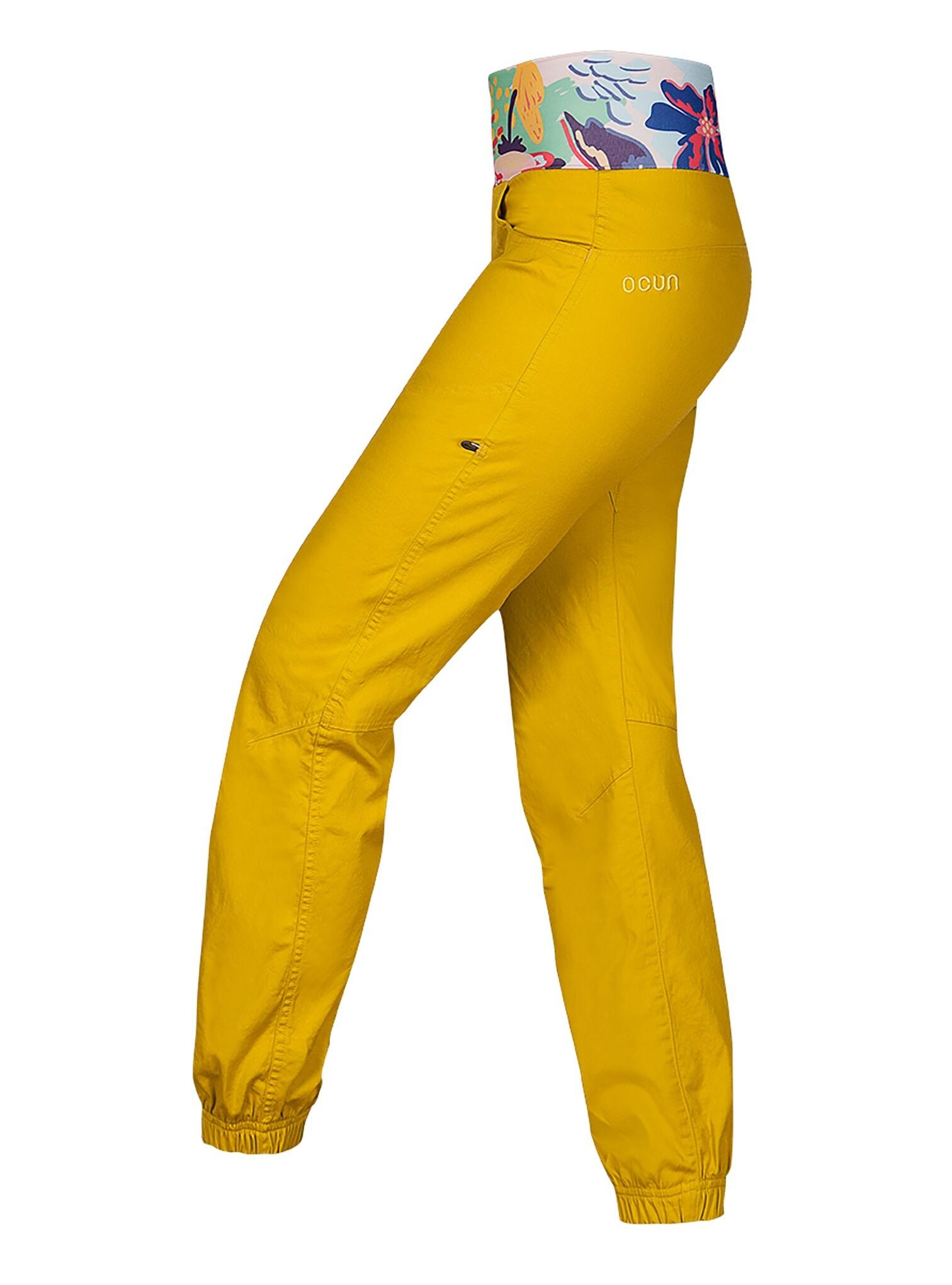 Pantaloni da donna Ocun Sansa yellow 4/7