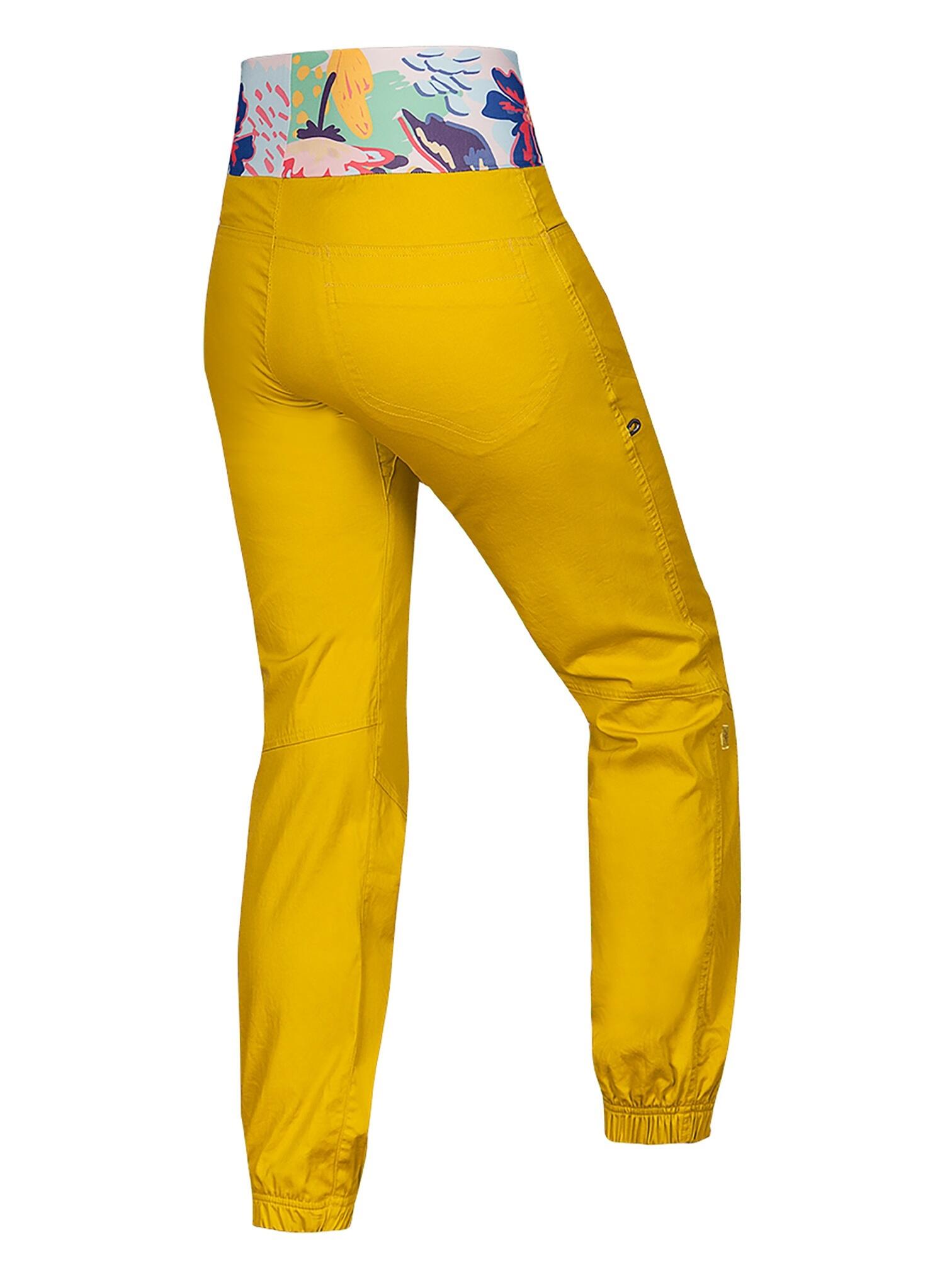 Pantaloni da donna Ocun Sansa yellow 2/7