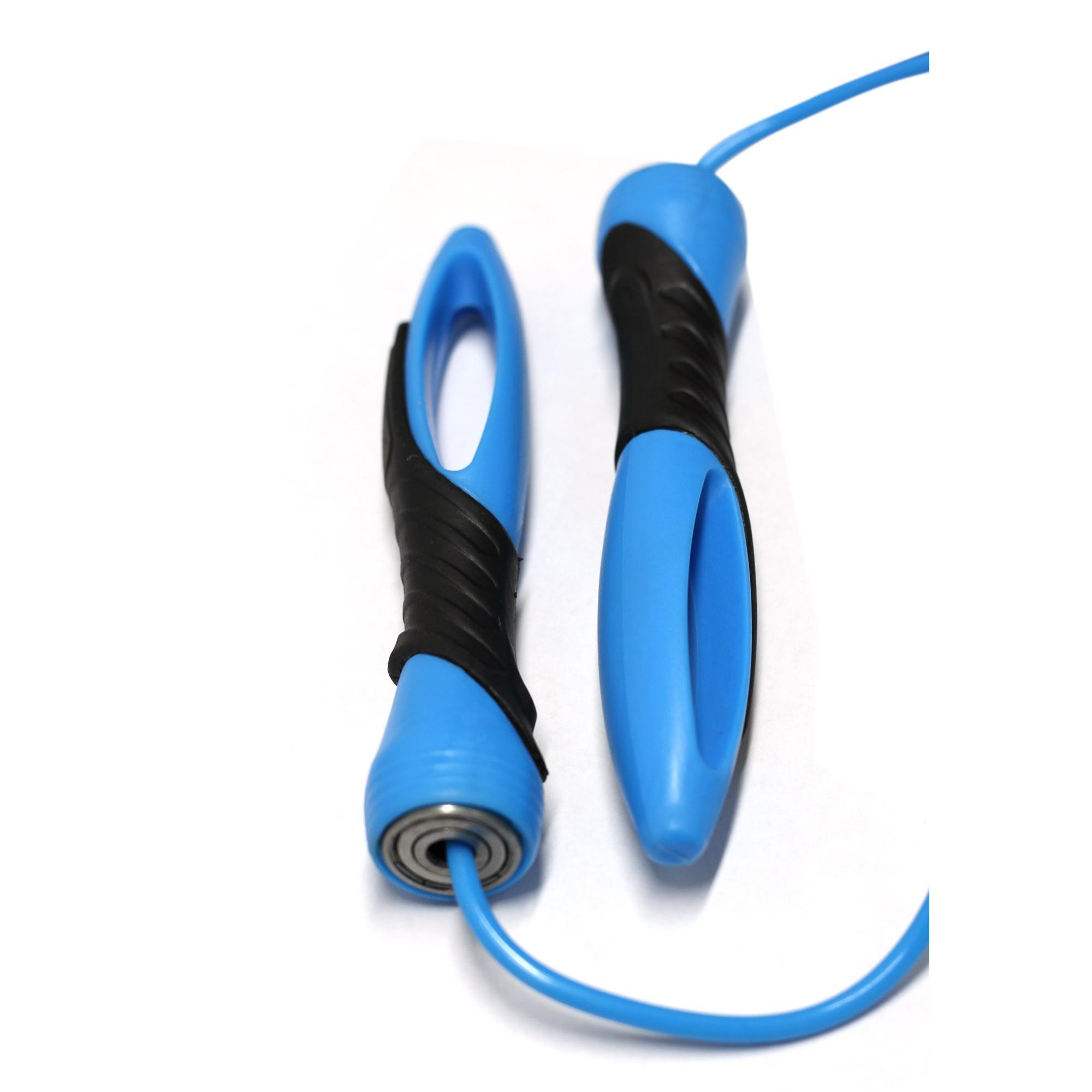 Springseil Fitness mit Kunststoffgriffen INDIGO 2,7 m 4/4