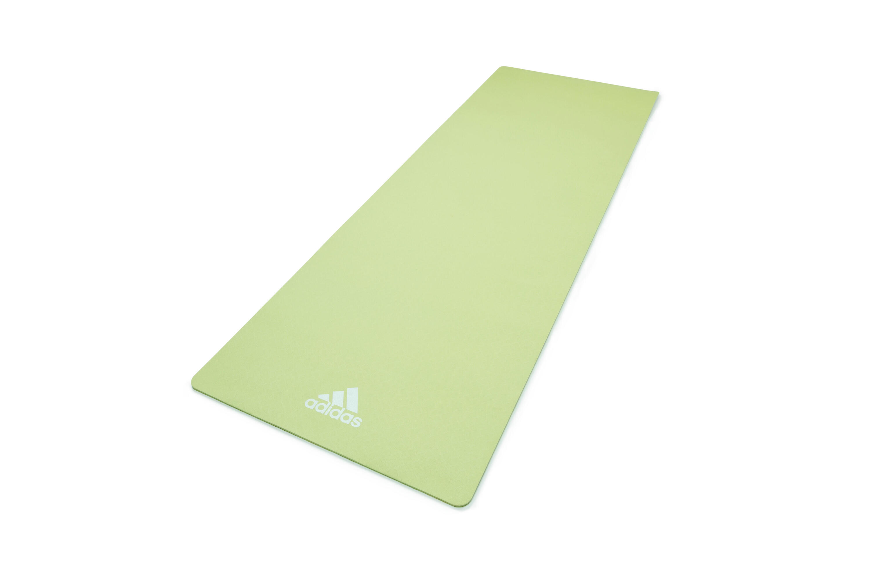 Tapis de fitness et de yoga Adidas, 8 mm, vert clair 2/4