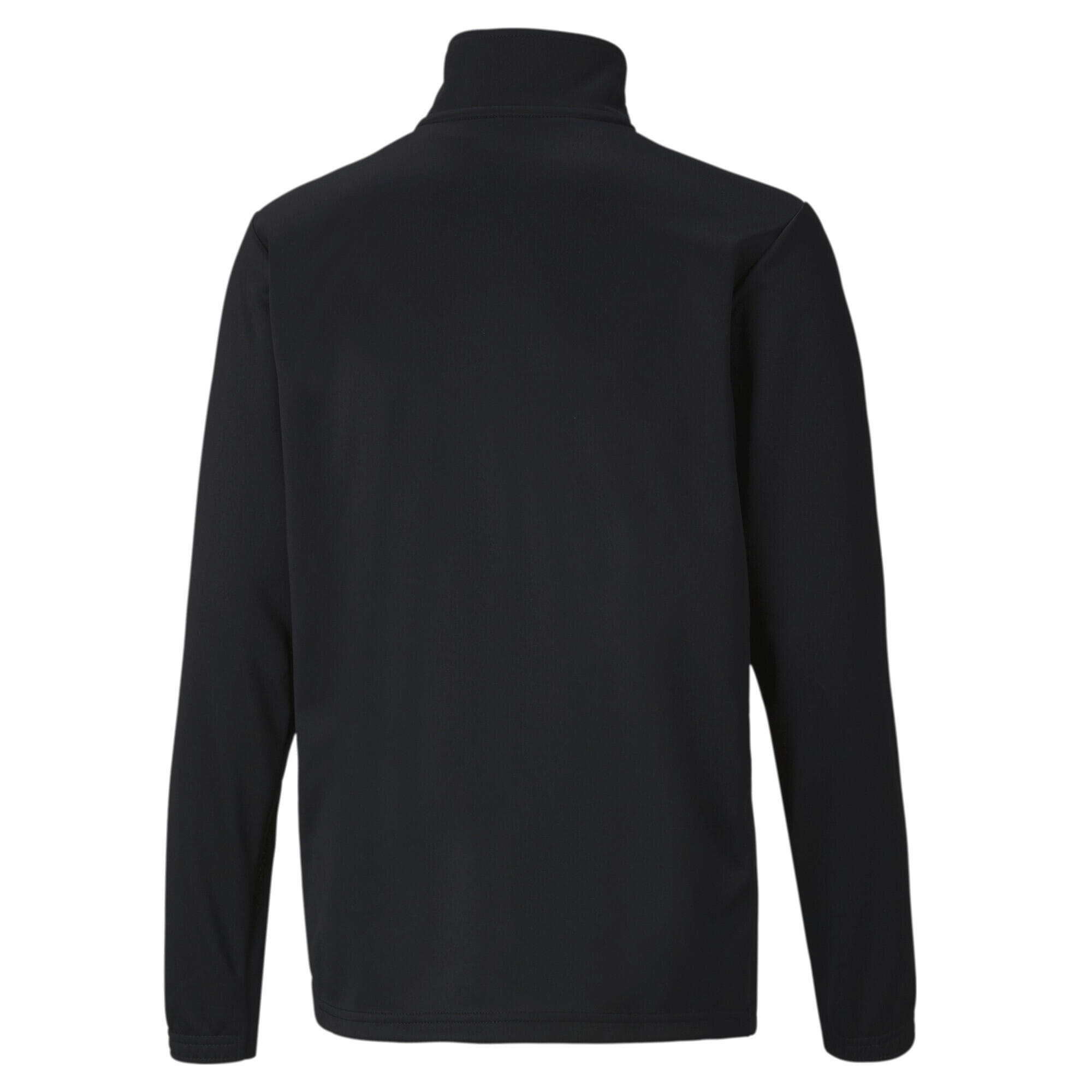 Veste de football teamRISE Enfant et Adolescent PUMA Black White 2/6