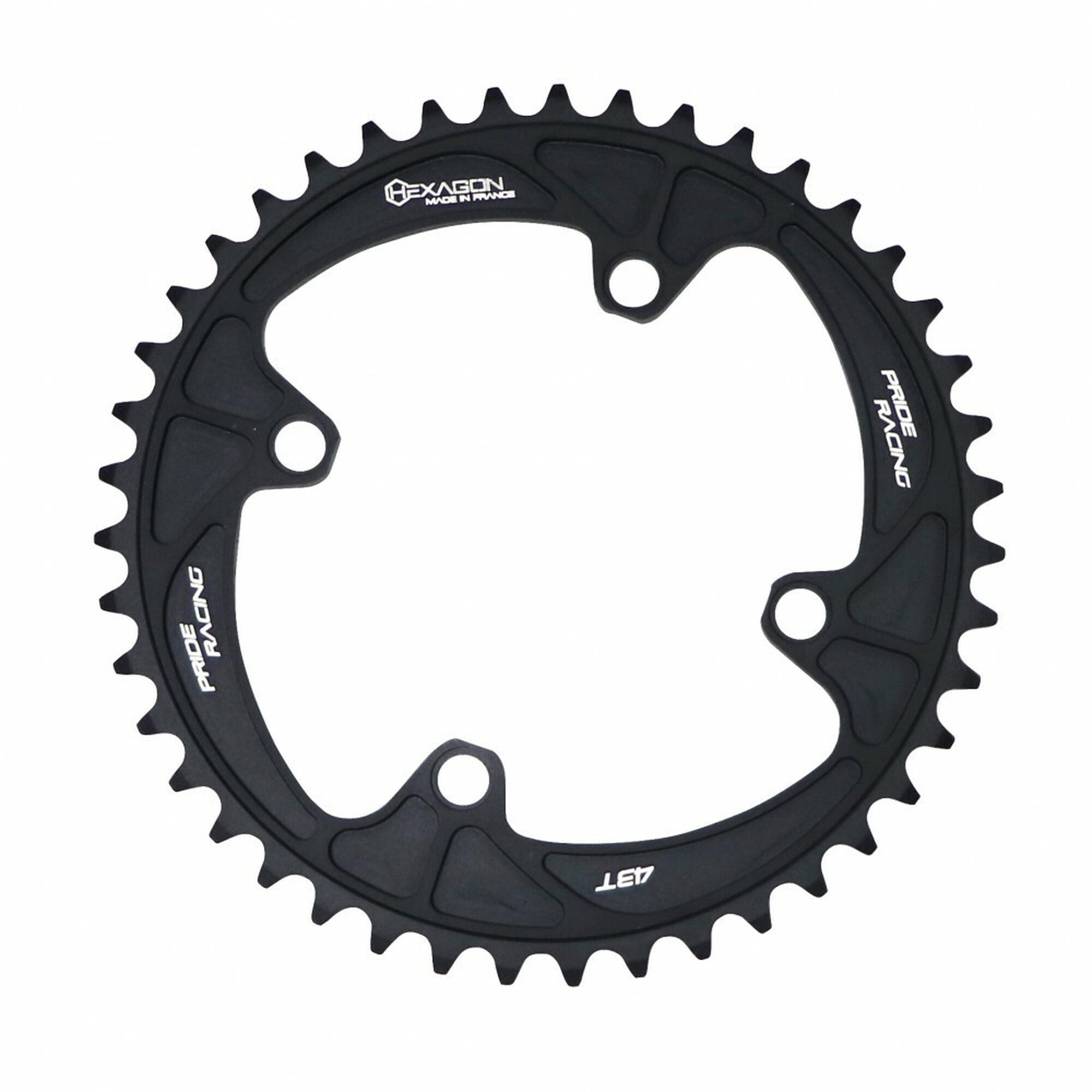 PRIDE RACING Pignone 4 vite non filettata Pride Racing Hexagon 40T